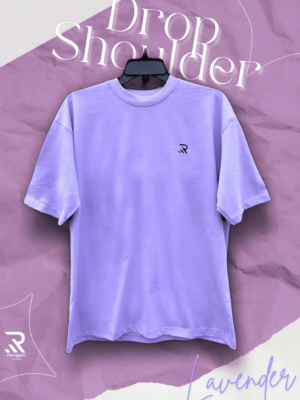 Drop Shoulder Lavender