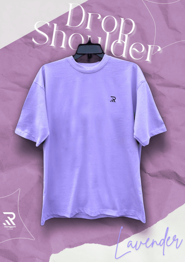 Drop Shoulder Lavender